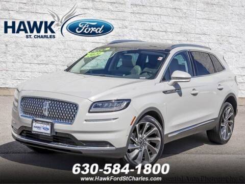 2021 Lincoln Nautilus for sale at Hawk Ford of St. Charles in Saint Charles IL