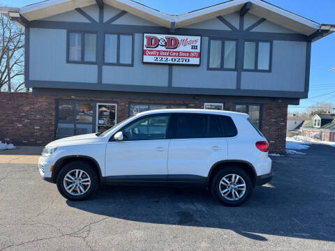 2012 Volkswagen Tiguan for sale at D & D Motors Ltd in Belleville IL