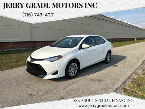 2017 Toyota Corolla for sale at JERRY GRADL MOTORS INC in North Tonawanda NY