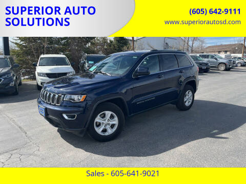 2017 Jeep Grand Cherokee for sale at SUPERIOR AUTO SOLUTIONS in Spearfish SD
