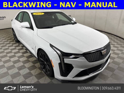 2022 Cadillac CT4-V for sale at Leman's Chevy City in Bloomington IL