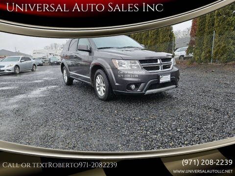 2016 Dodge Journey for sale at Universal Auto Sales Inc in Salem OR