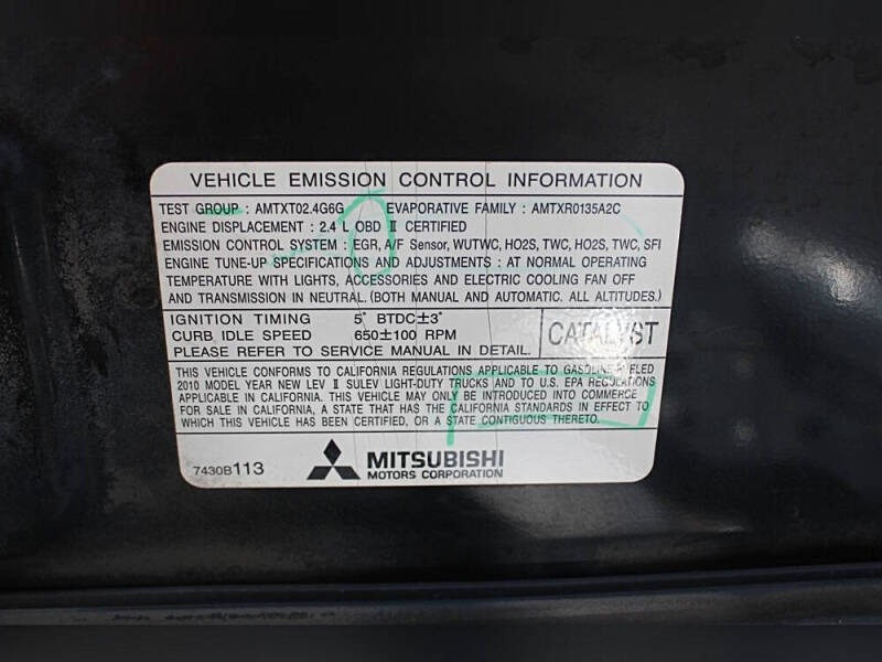 2010 Mitsubishi Outlander SE