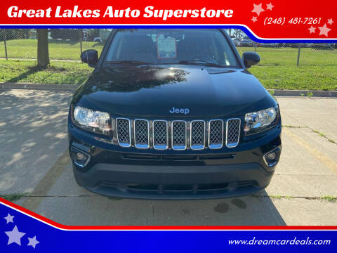2017 Jeep Compass for sale at Great Lakes Auto Superstore in Waterford Township MI