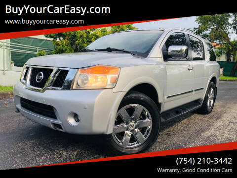 2011 Nissan Armada for sale at BuyYourCarEasy.com in Hollywood FL