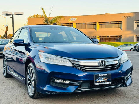 2017 Honda Accord Hybrid for sale at MotorMax in San Diego CA