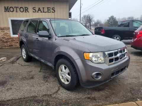 2011 Ford Escape for sale at Long Motor Sales in Tecumseh MI