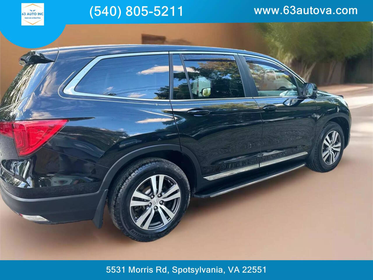 2016 Honda Pilot for sale at 63 Auto Inc in Spotsylvania, VA