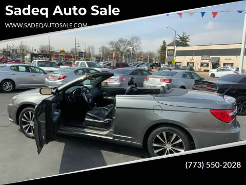 2013 Chrysler 200 for sale at Sadeq Auto Sale in Berwyn IL