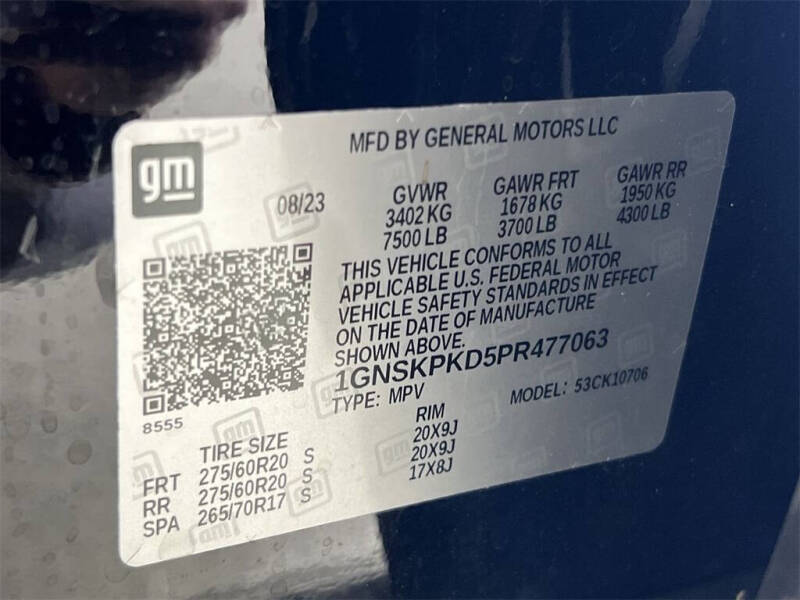 2023 Chevrolet Tahoe Z71