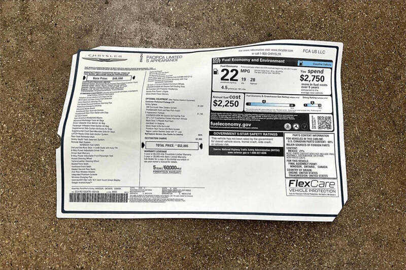 2026 Chrysler Pacifica Limited