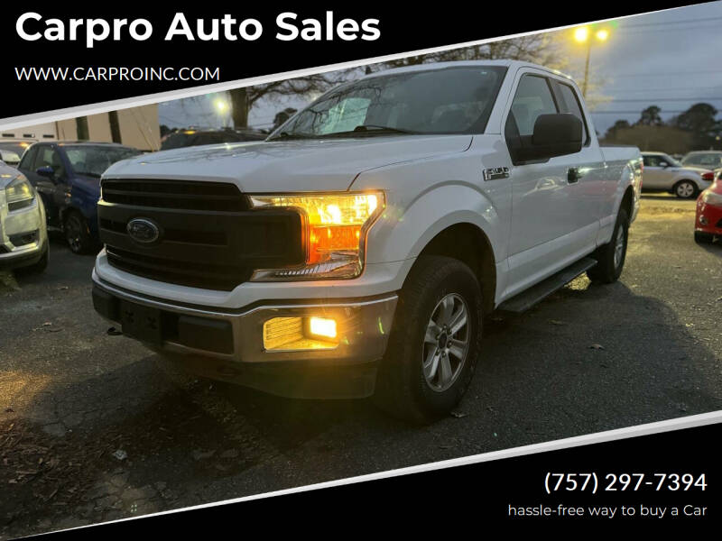 2020 Ford F-150 for sale at Carpro Auto Sales in Chesapeake VA