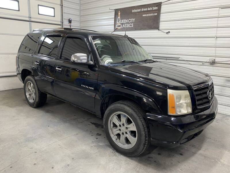 2002 Cadillac Escalade for sale at Queen City Classics in West Chester OH