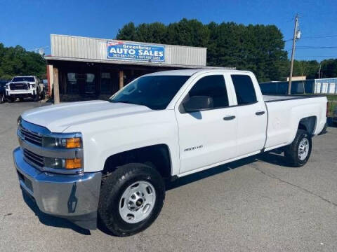 2016 Chevrolet Silverado 2500HD for sale at Greenbrier Auto Sales in Greenbrier AR