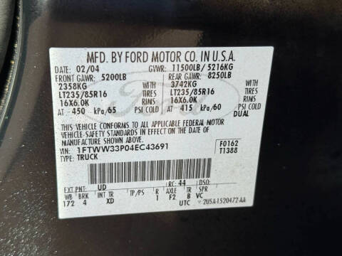 2004 Ford F-350 Super Duty