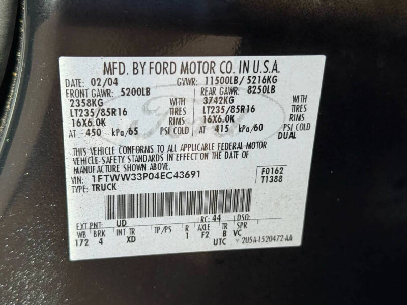 2004 Ford F-350 Super Duty