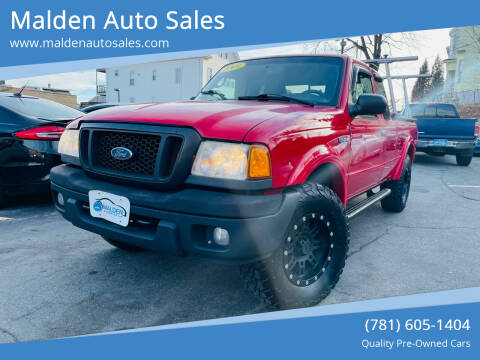 2004 Ford Ranger for sale at Malden Auto Sales in Malden MA
