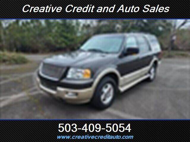 2005 Ford Expedition for sale at Creative Credit & Auto Sales in Salem OR
