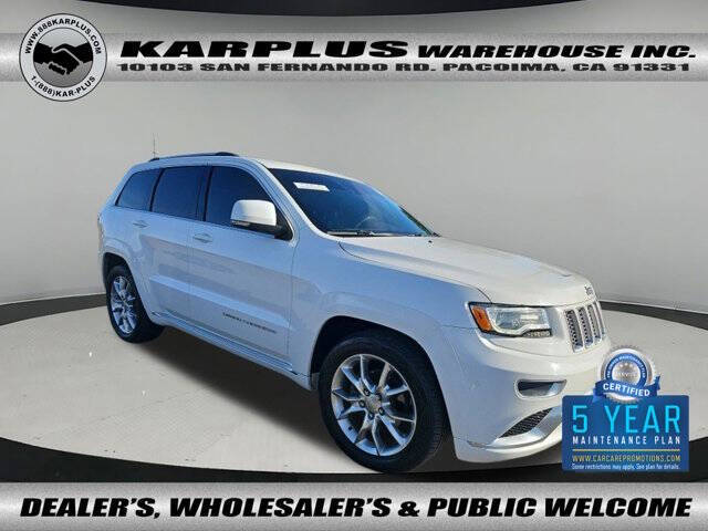 2016 Jeep Grand Cherokee for sale at Karplus Warehouse in Pacoima CA