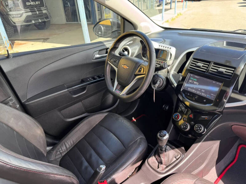 2015 Chevrolet Sonic RS Manual