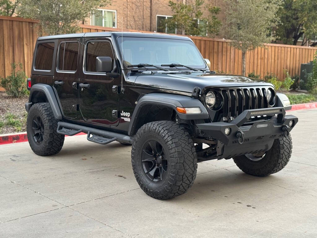 2018 Jeep Wrangler Unlimited for sale at Kanda Motors in Dallas, TX