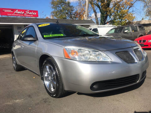 2008 Pontiac G6 for sale at Alexander Antkowiak Auto Sales Inc. in Hatboro PA