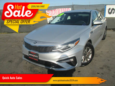 2019 Kia Optima for sale at Quick Auto Sales in Ceres CA