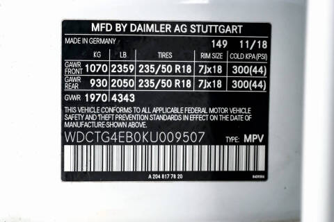 2019 Mercedes-Benz GLA GLA 250