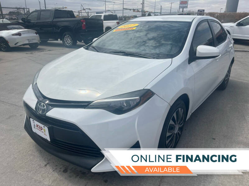 2017 Toyota Corolla for sale at Kid Motors Inc in El Paso TX