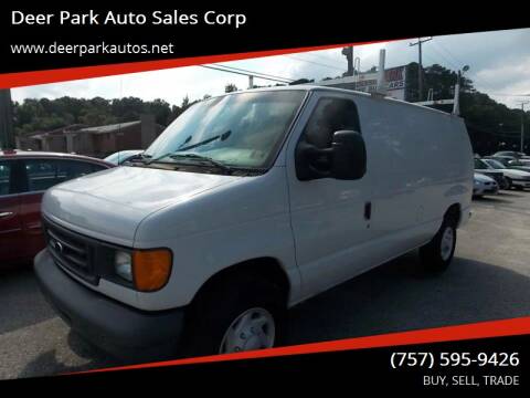 2007 Ford E-Series Cargo for sale at Deer Park Auto Sales Corp in Newport News VA