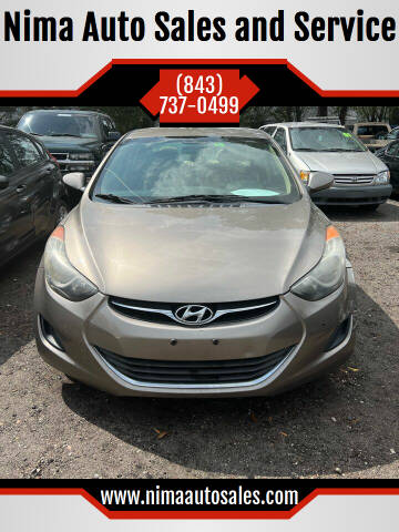 2013 Hyundai Elantra for sale at Nima Auto Sales and Service in North Charleston SC