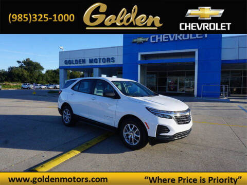 2024 Chevrolet Equinox for sale at GOLDEN MOTORS in Cut Off LA