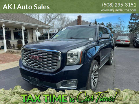 2019 GMC Yukon for sale at AKJ Auto Sales in West Wareham MA