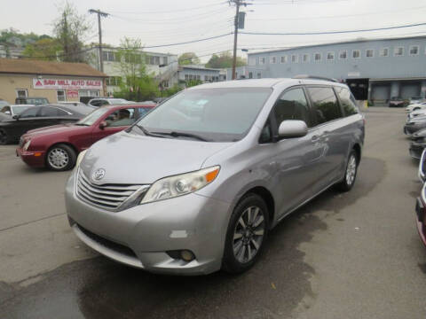 2017 Toyota Sienna for sale at Saw Mill Auto in Yonkers NY