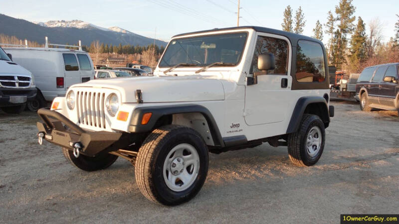 2006 Jeep Wrangler for sale at 1 Owner Car Guy ~ Montana Muscle and Classics in Stevensville MT