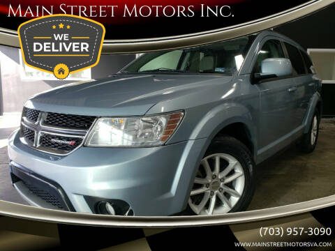 2013 Dodge Journey for sale at Main Street Motors Inc. in Chantilly VA