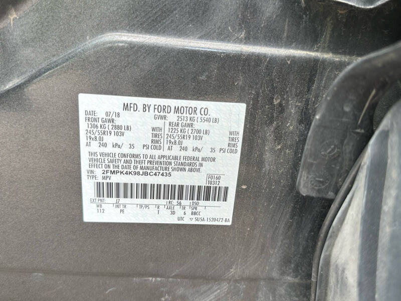 2018 Ford Edge Titanium