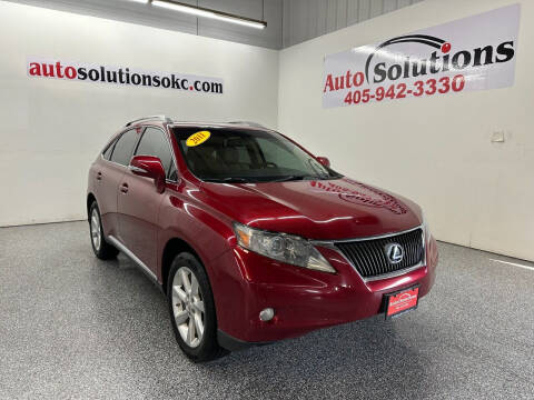 2011 Lexus RX 350 for sale at Auto Solutions in Warr Acres OK