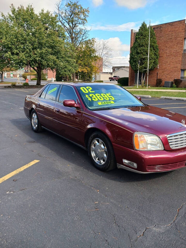 2002 Cadillac DeVille for sale at LB's Discount Auto Sales in Steger, IL