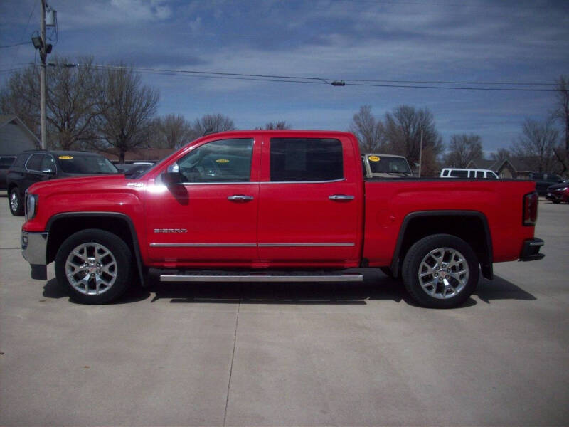 Used 2016 GMC Sierra 1500 SLT with VIN 3GTU2NECXGG349197 for sale in Kansas City