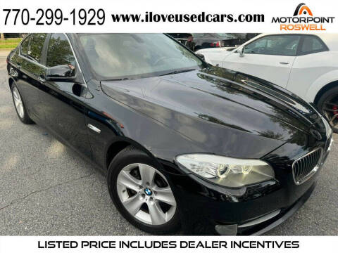 2012 BMW 5 Series for sale at Motorpoint Roswell in Roswell GA