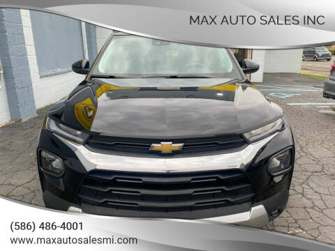 2021 Chevrolet TrailBlazer for sale at Max Auto Sales Inc in Warren MI