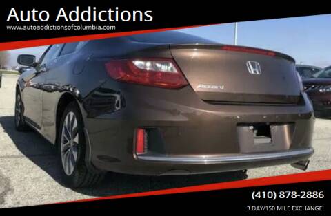 2013 Honda Accord for sale at Auto Addictions in Elkridge MD