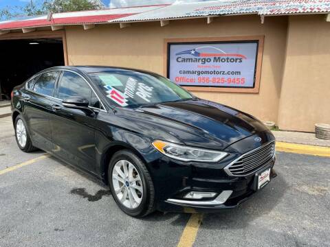 2017 Ford Fusion for sale at CAMARGO MOTORS in Mercedes TX