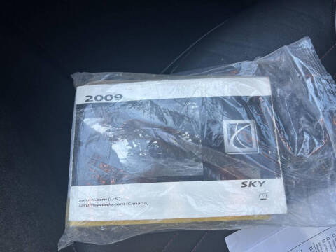 2009 Saturn SKY Ruby Red SE