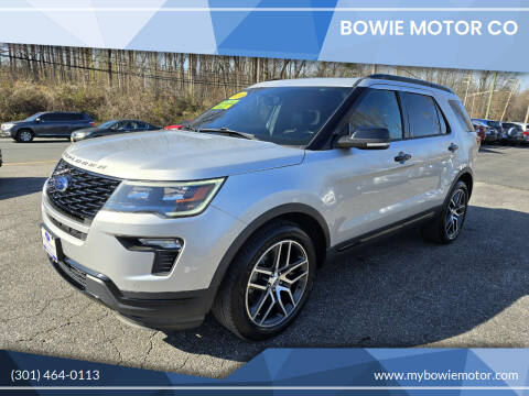 2018 Ford Explorer for sale at Bowie Motor Co in Bowie MD