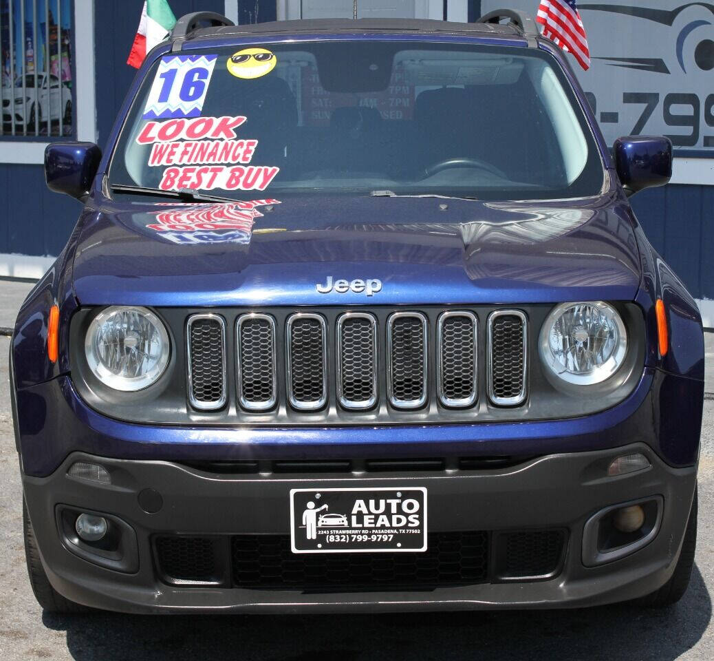 2016 Jeep Renegade for sale at AUTO LEADS in Pasadena, TX