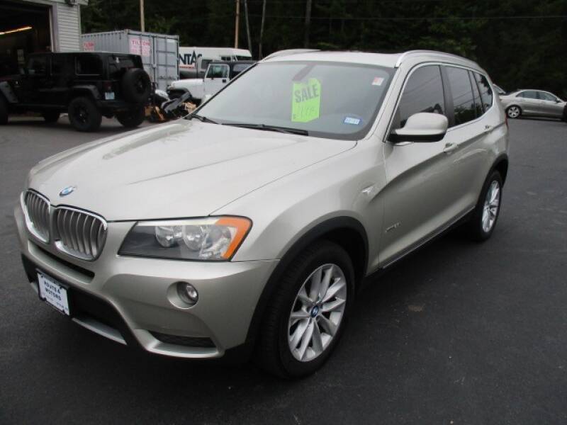 2011 BMW X3 for sale at Route 4 Motors INC in Epsom NH