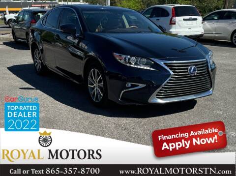 2017 Lexus ES 300h for sale at ROYAL MOTORS LLC in Knoxville TN