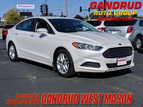 2015 Ford Fusion for sale at GANDRUD CHEVROLET in Green Bay WI